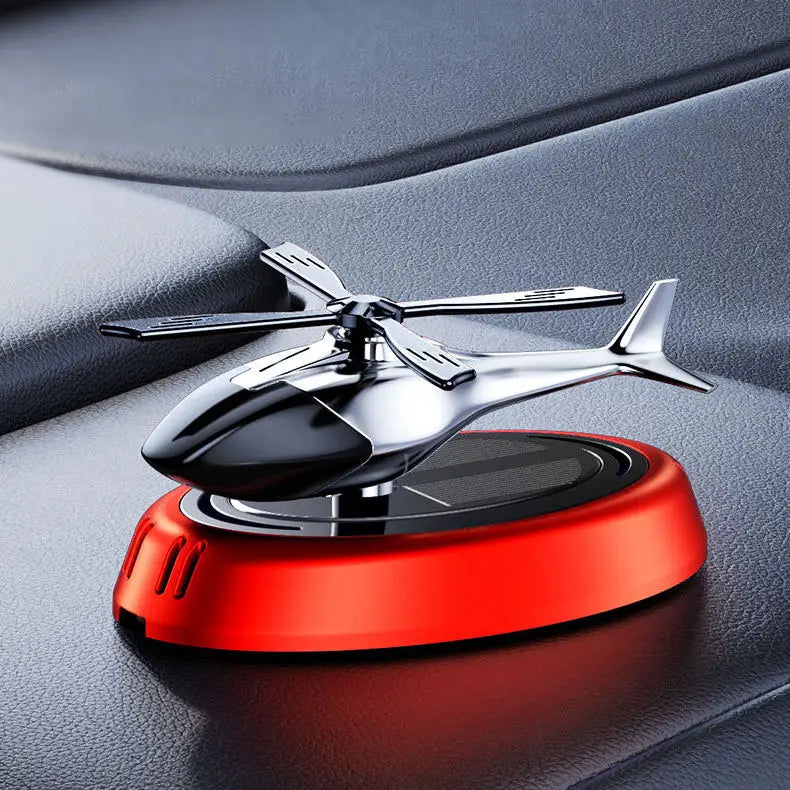 Adornos de avión solar para decoración de coche, accesorios para el interior del coche, adorno de escritorio, regalo para mujer, hombre y entusiasta de los coches.