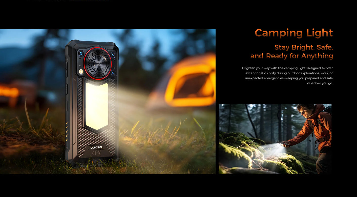 【NUEVO】OUKITEL WP53 PRO Teléfono robusto, 24 GB + 256 GB 11000 mAh Android 15 6.52 "NFC 50MP Teléfono celular