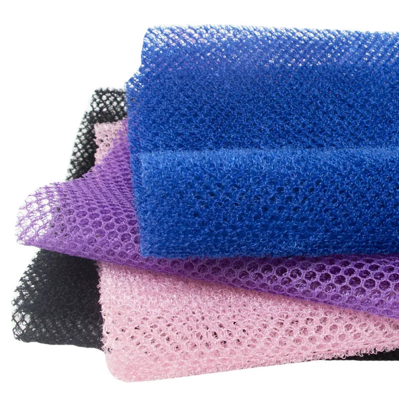 Tiras de baño, toallas exfoliantes, toallas de ducha, herramientas de baño, accesorios de baño, accesorios para el hogar, muy adecuados para el verano.