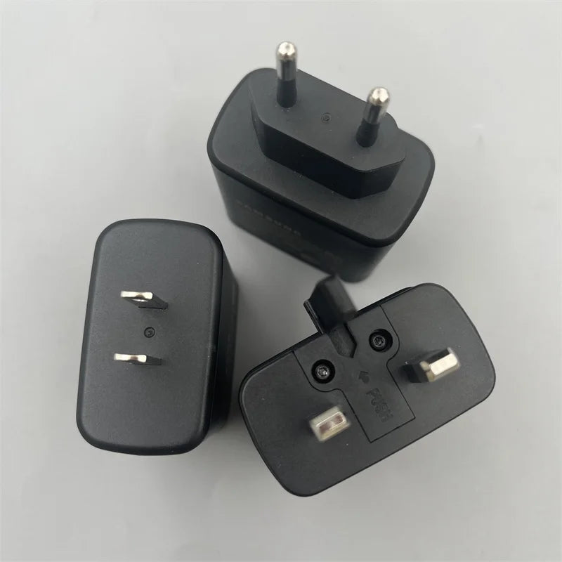 Cargador rápido PD original de 45 W, adaptador de pared de carga rápida tipo C para Samsung Galaxy S23 S22 S21 Ultra A54 A53 A52S.