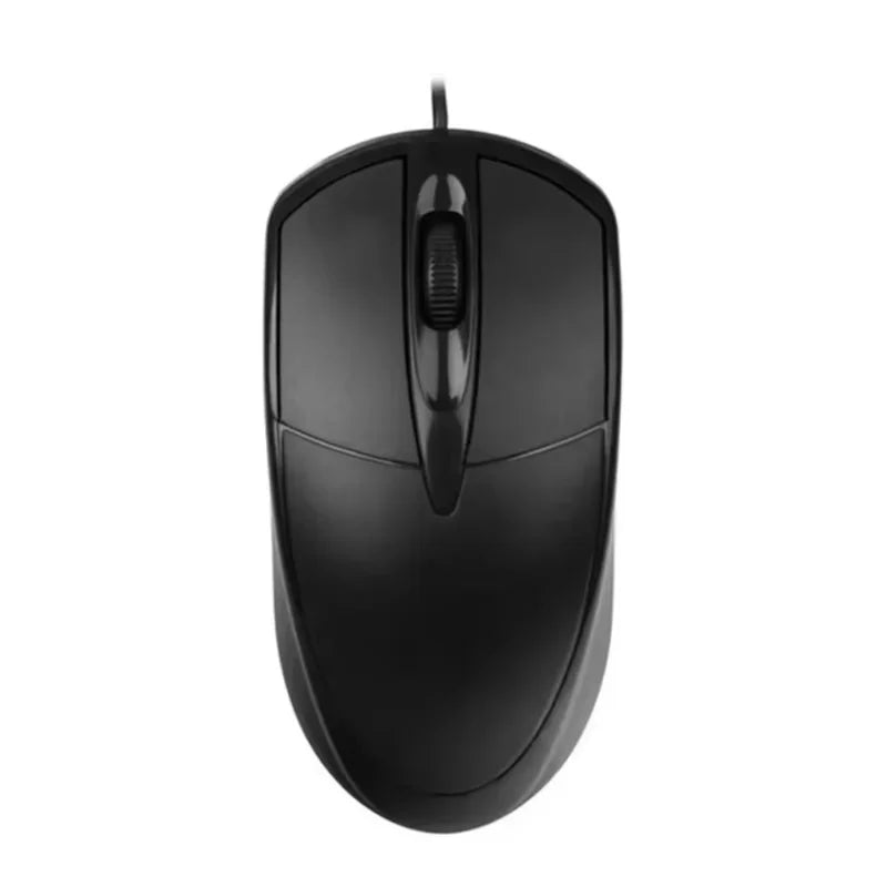 Ratón óptico con cable USB para ordenador portátil, hogar, oficina, antideslizante, 3D, 1200 DPI, accesorios para PC de escritorio