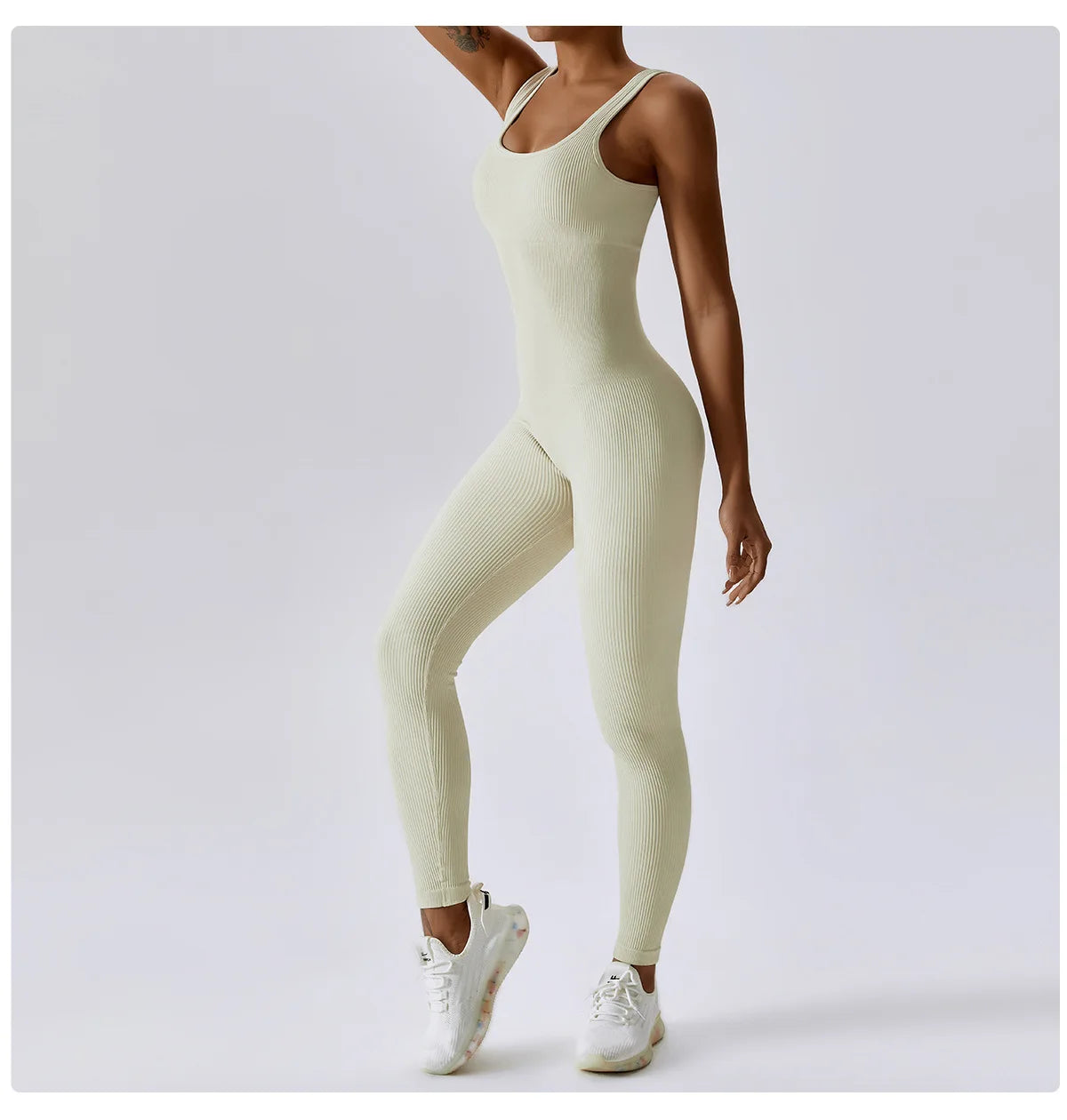 Traje de yoga de una pieza sin costuras de primavera, conjunto de entrenamiento de fitness para danza y tonificación abdominal, mono elástico, ropa deportiva de gimnasio con efecto push up