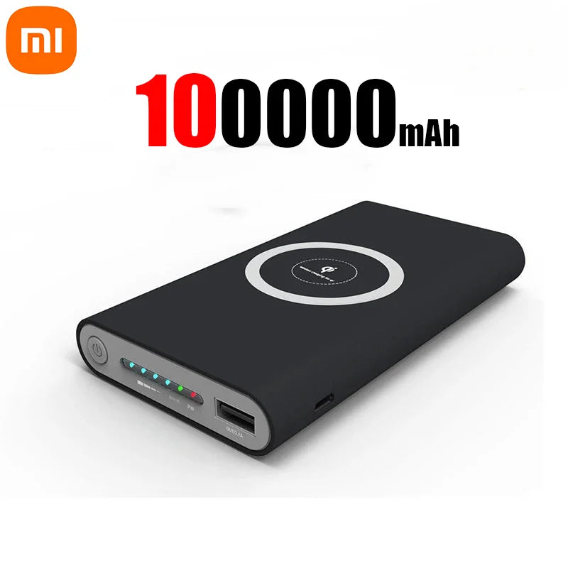 Batería externa Xiaomi de 500.000 mAh, inalámbrica, bidireccional, de carga rápida, magnética, tipo C, para iPhone, Samsung y Xiaomi.