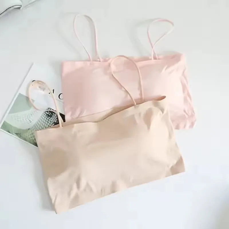Camisola cómoda con cintura bonita para la espalda, para el pecho, sin aros de acero, sujetador, ropa interior, nueva, sencilla y bonita para mujer.