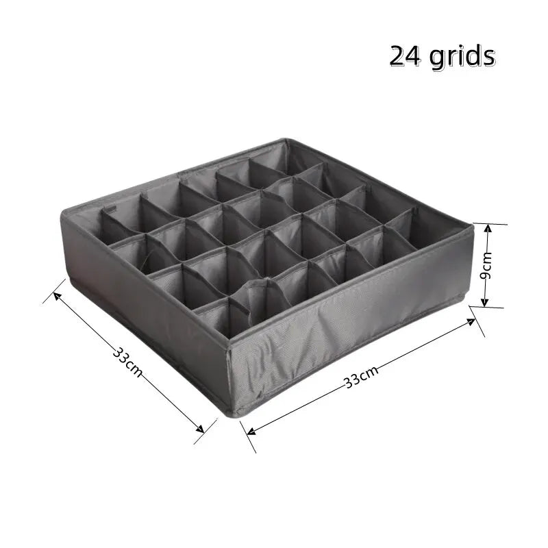 Caja organizadora para guardar ropa interior, calcetines, sujetadores y bragas, ideal para el hogar, el dormitorio y el armario.
