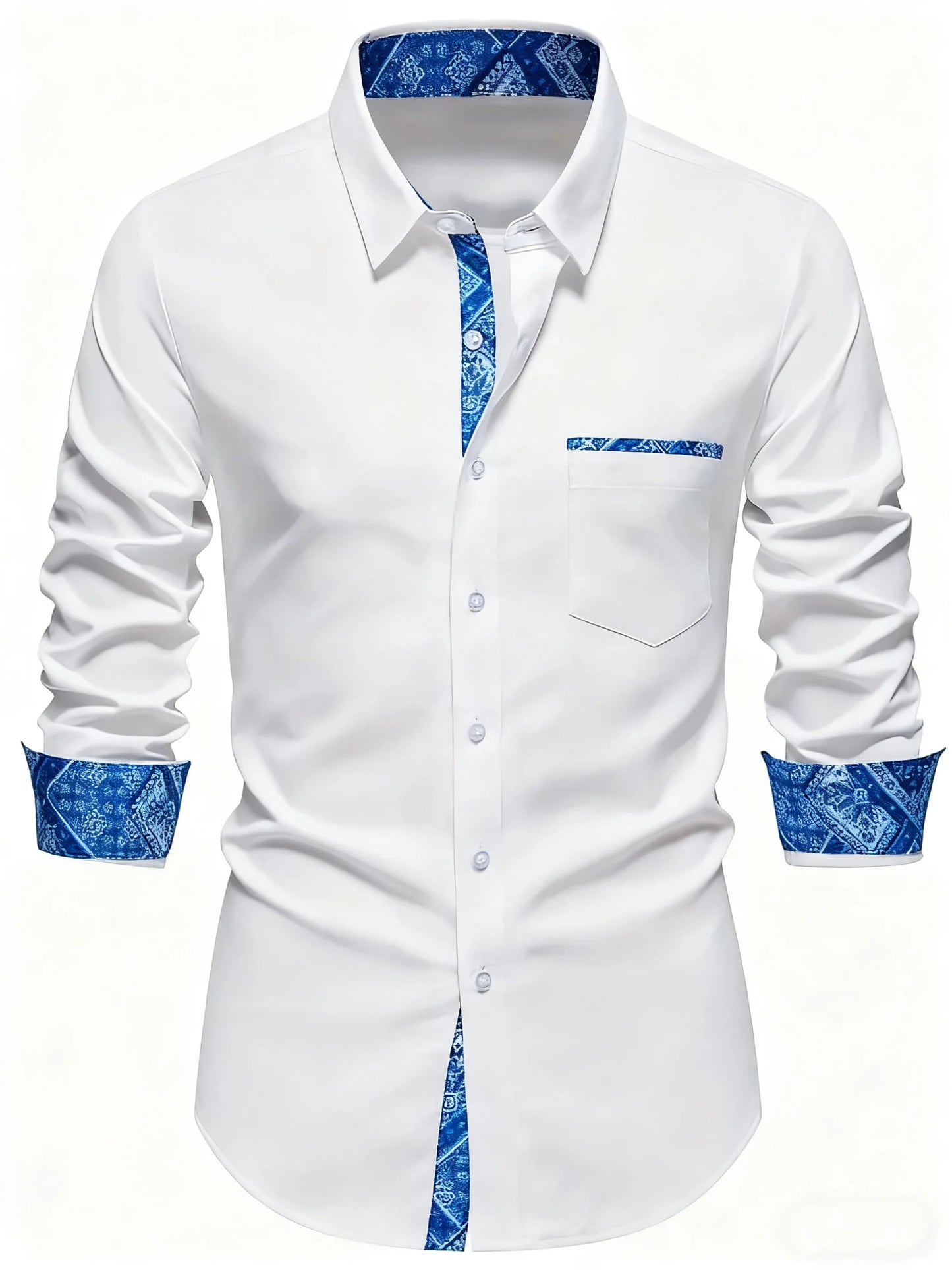 10 colors men's long sleeves, business trip, simple and stylish design, regular shirt, XS-6XL size, fast delivery