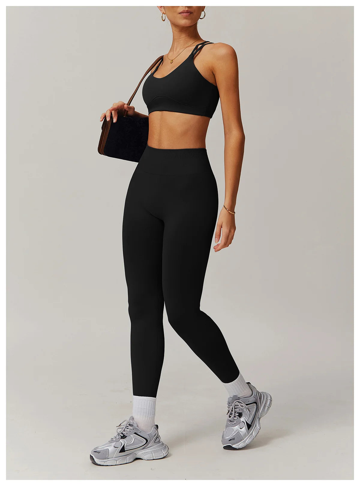 Conjunto deportivo de 2 piezas para mujer, chándal para correr, entrenamiento, con cremallera, pantalones cortos de manga larga, ropa de yoga, ropa deportiva