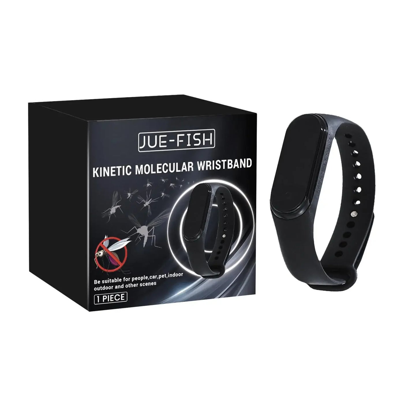 Xiaomi - Reloj repelente de mosquitos portátil unisex, pulsera física y ultrasónica, no químico, para uso doméstico y exterior.