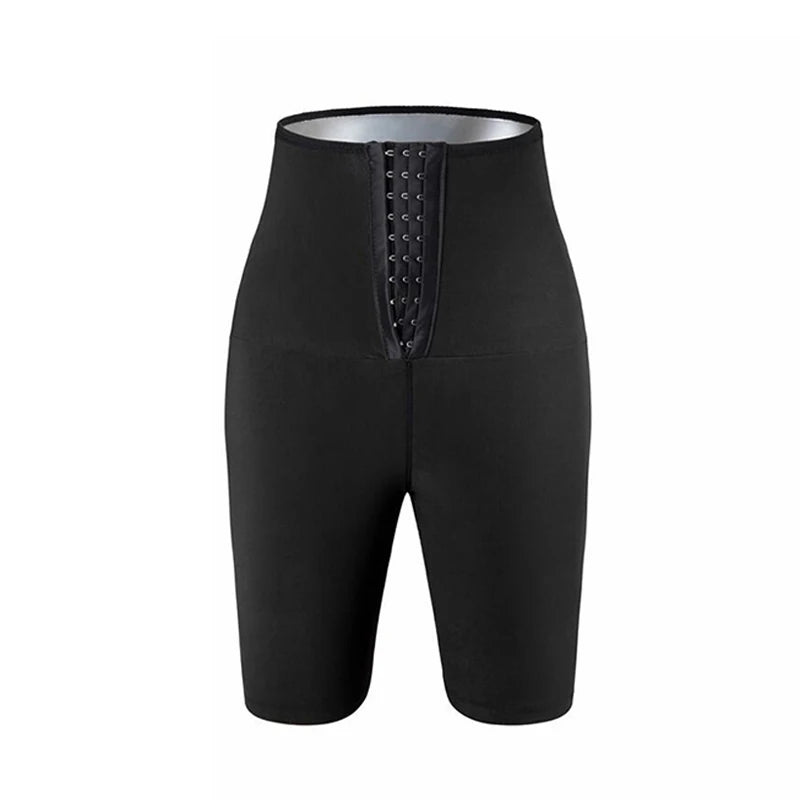 Pantalones moldeadores para mujer, faja reductora, efecto sauna de sudoración intensa, pantalones adelgazantes, control de abdomen, ropa moldeadora, leggings deportivos para gimnasio, pantalones cortos de fitness.
