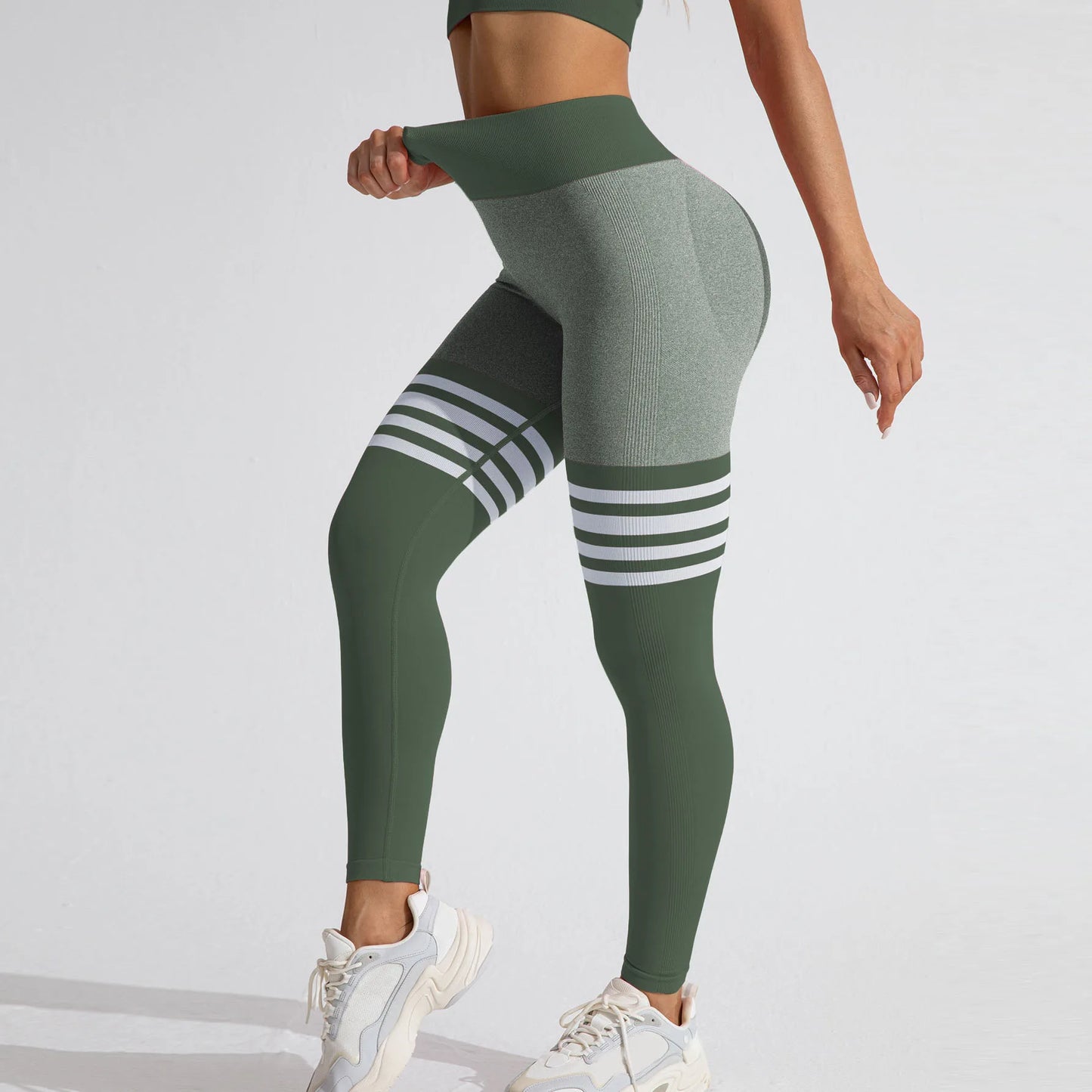 Leggings deportivos para mujer, para gimnasio, fitness, entrenamiento, con cintura alta elástica, efecto push-up, mallas de yoga, tallas S-XL.