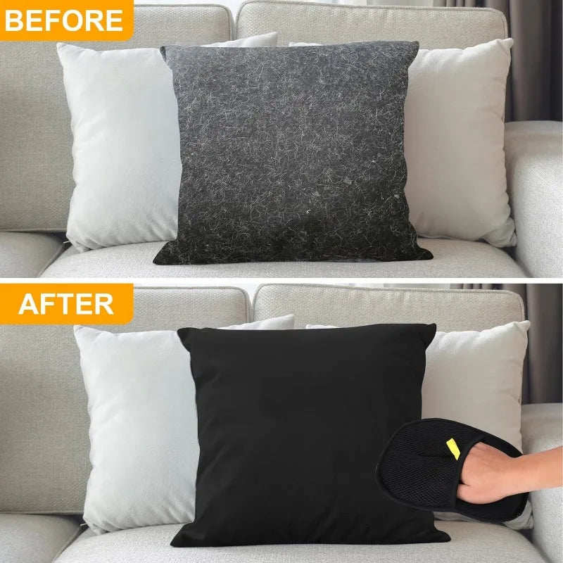 Guantes electrostáticos reutilizables para quitar el pelo de mascotas, cepillo para quitar el pelo de perros y gatos, dispositivo adhesivo, rascador de pelo para el hogar, guantes de aseo para gatos.