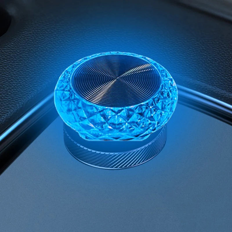 Mini luz ambiental LED portátil para coche, USB, decorativa, para interior de coche, luz de ordenador, Plug and Play.