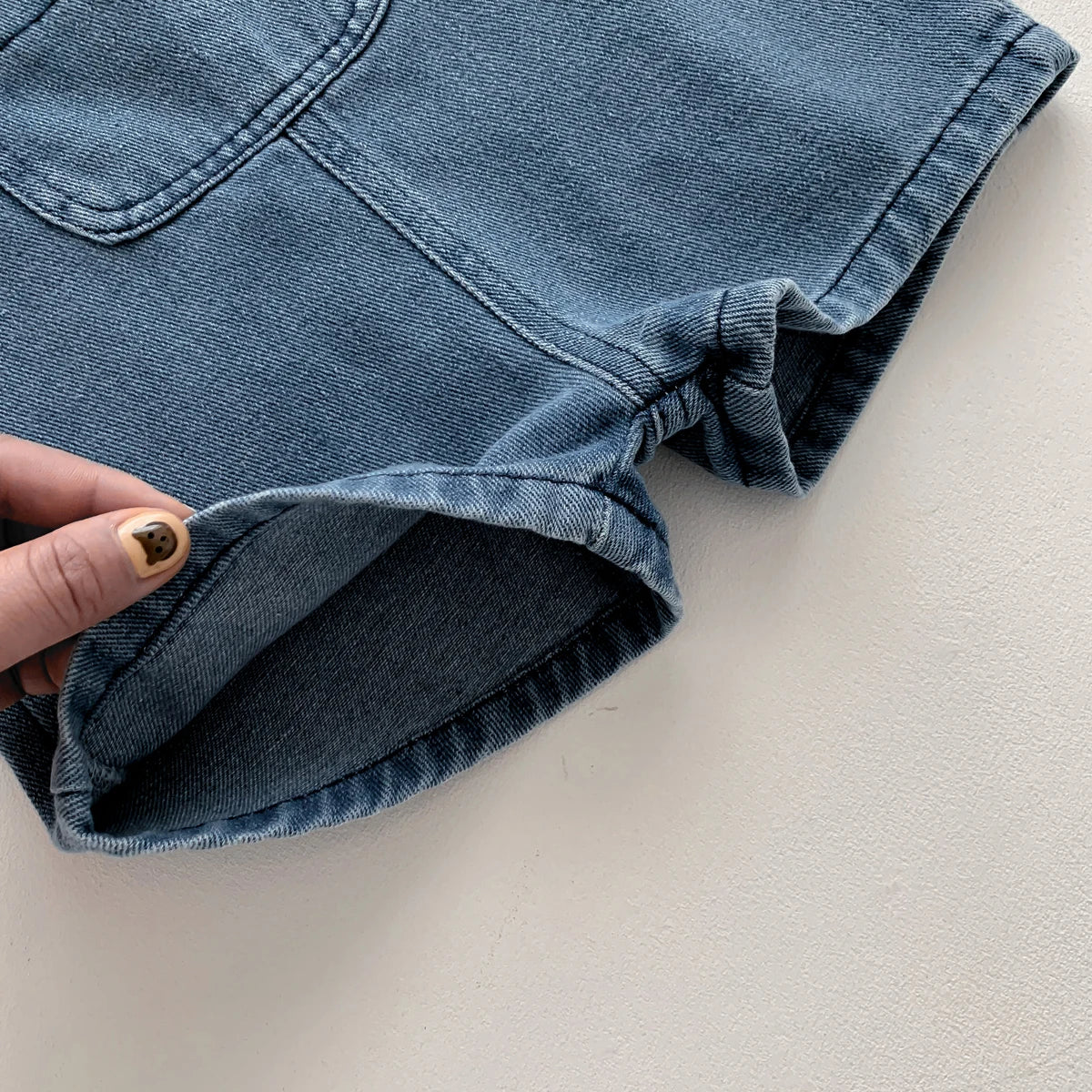 Ropa de bebé para niñas y niños, camiseta con mono vaquero, conjunto de ropa para recién nacidos, 2 piezas