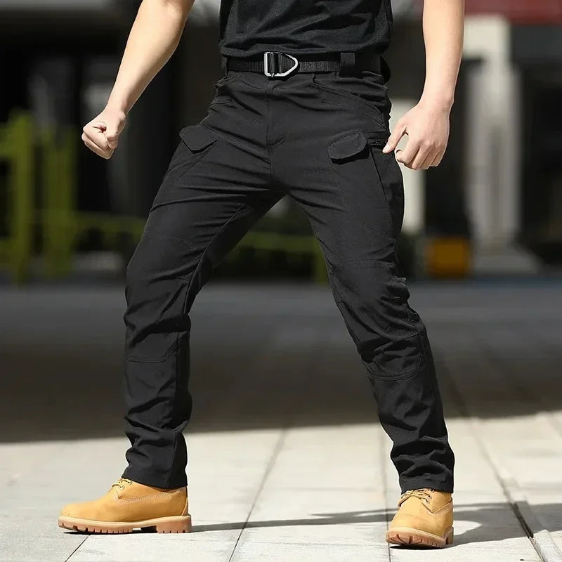 Tactical Cargo Pants Men Combat Trousers Army Military Pants Multiple Pockets Working Hiking Casual Men's Trousers Plus Size 6XL