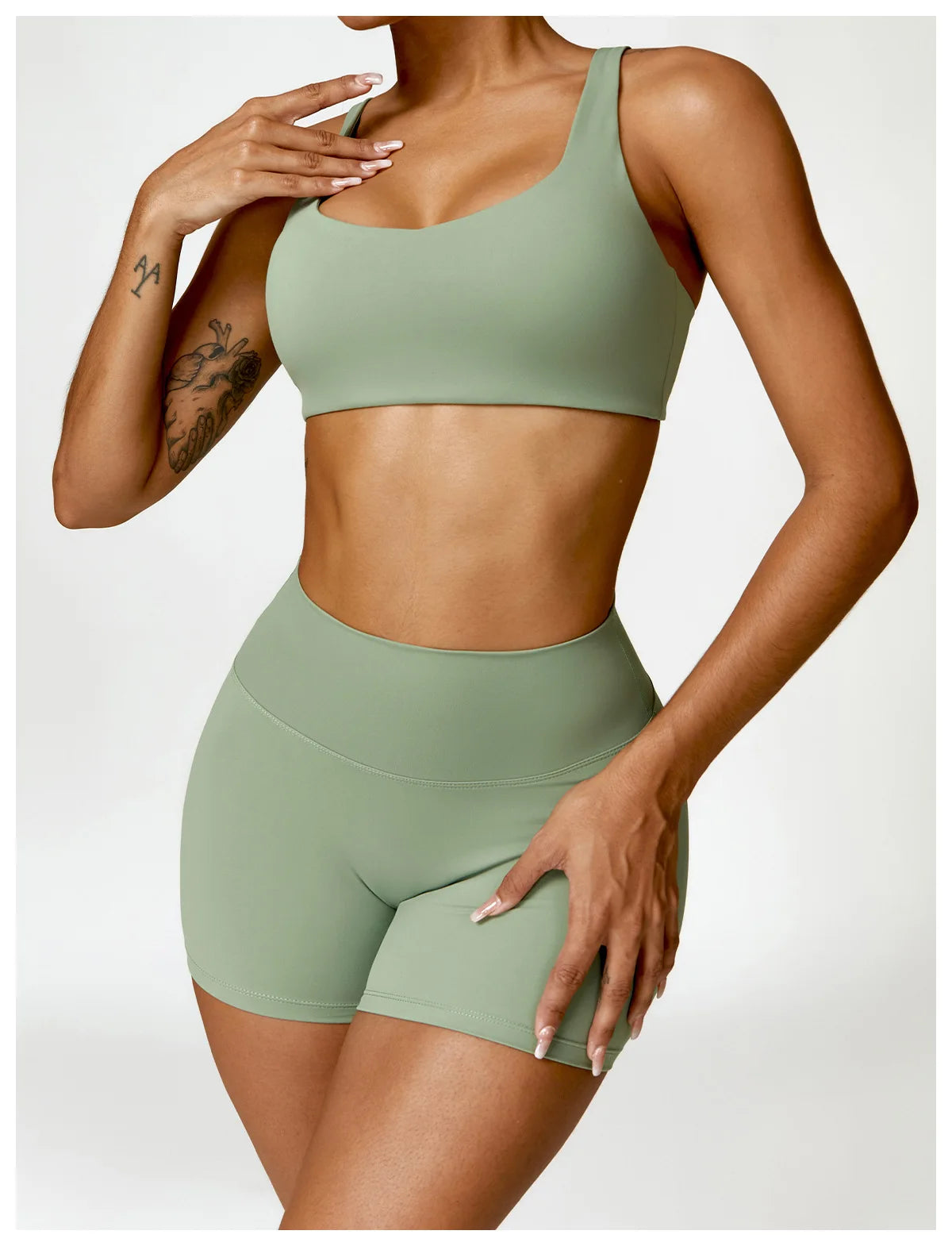 Conjunto deportivo de 2 piezas para mujer, de secado rápido, para gimnasio, chándal para correr, entrenamiento, camiseta deportiva de manga larga, ropa de yoga