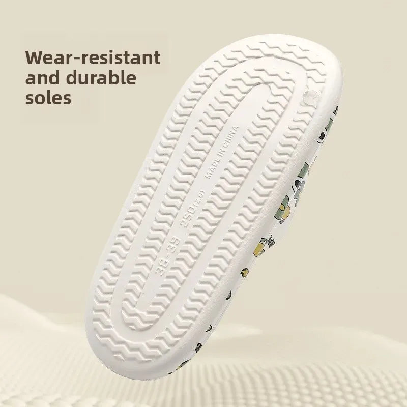 Zapatillas de gran tamaño para uso doméstico, sandalias de verano con suela suave y frescas, antideslizantes para baño, para mujer, para uso al aire libre, cómodas para hombre y mujer.