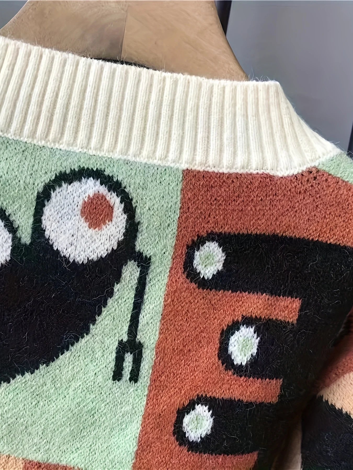 Ropa para niños, prendas de abrigo para niños, otoño e invierno, nuevas prendas de punto, tops de dibujos animados, cárdigans, prendas de abrigo para niños de estilo coreano.