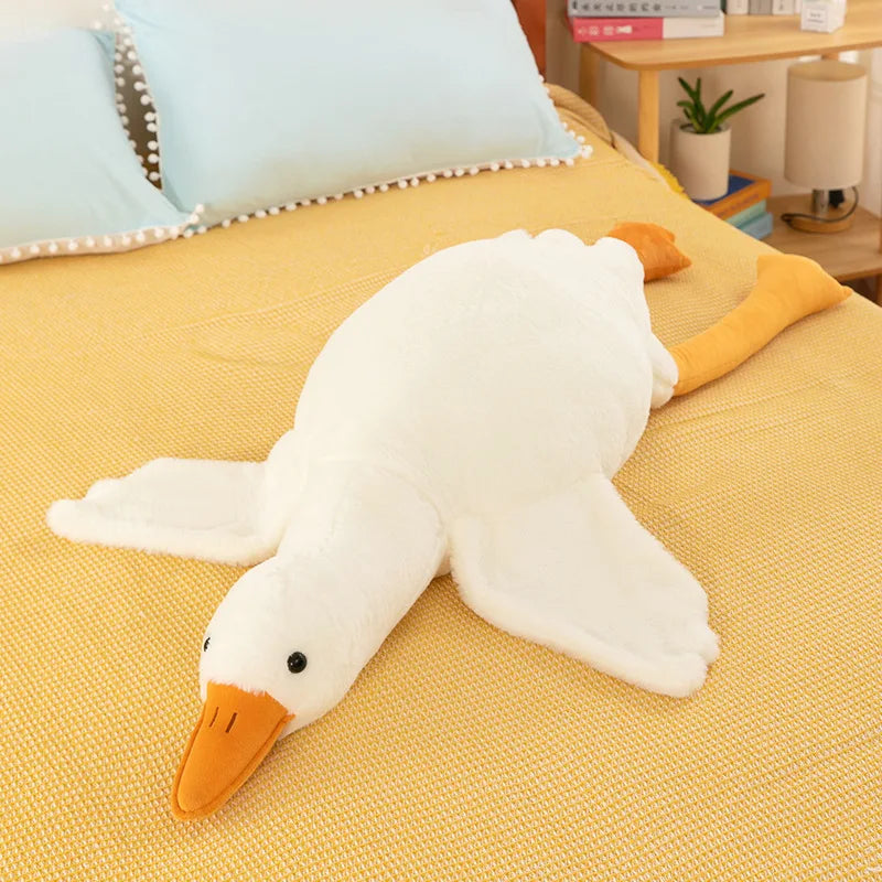 Juguetes para perros, juguetes para perros de 50 cm, peluche suave de pato durmiendo, suministros para mascotas, accesorios