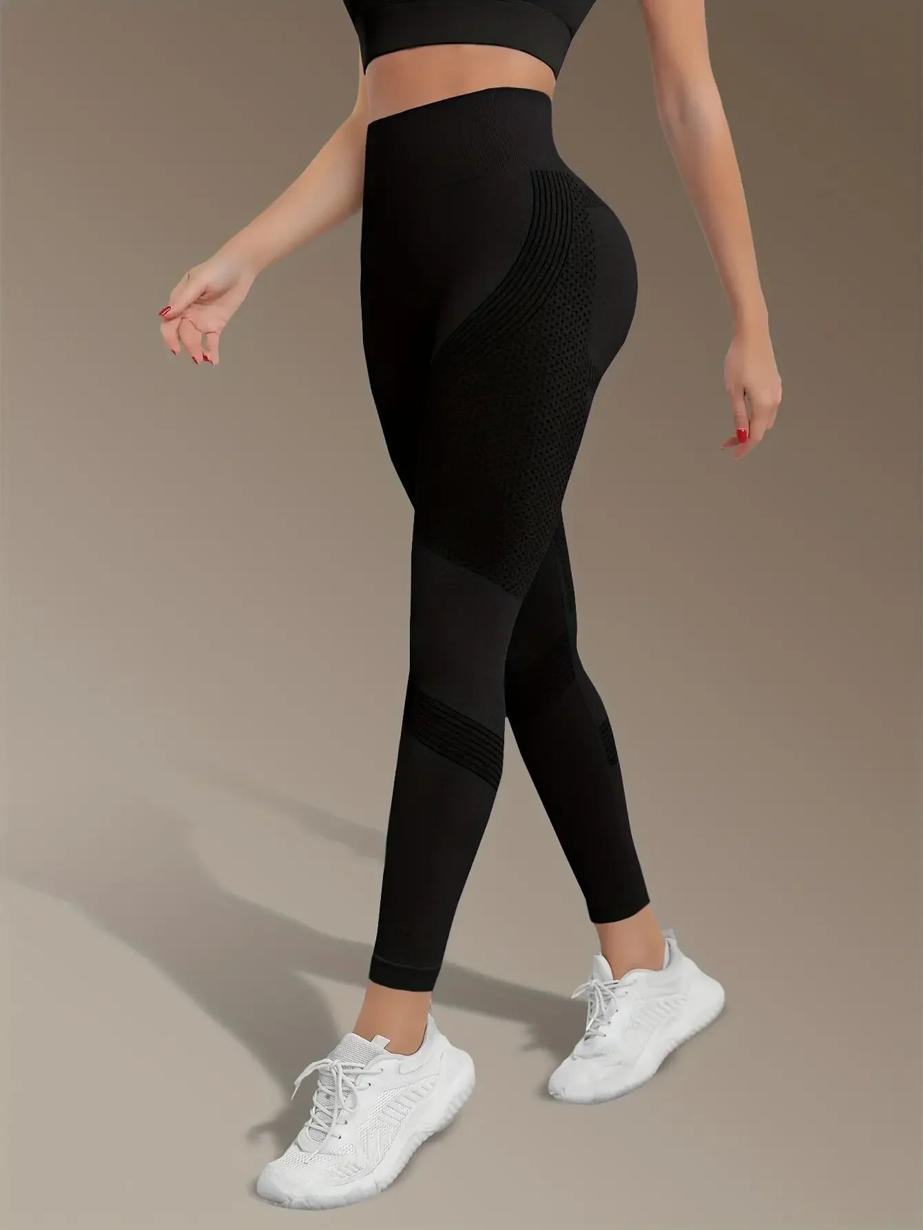 Women's High Waist Seamless Yoga Pants - Quick-Drying、Elastic Sports Pants,Suitable for fitness and training