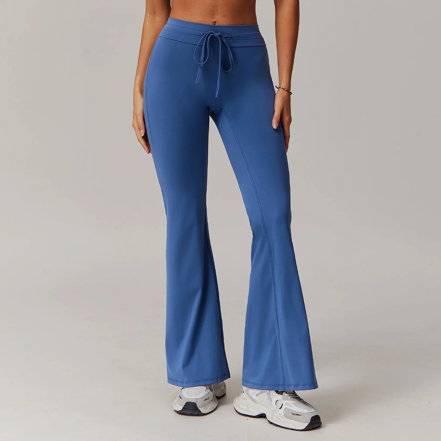 Leggings de yoga de cintura alta, estilo campana, transpirables, pantalones de yoga, para fitness, correr, realzar glúteos, entrenamiento en el gimnasio, ropa deportiva, pantalones de pierna ancha.