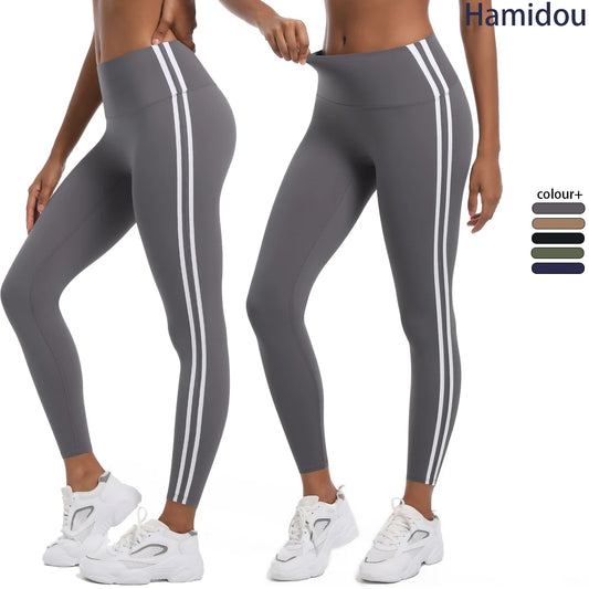 Pantalones de yoga, mallas deportivas para correr, hacer ejercicio, leggings deportivos, leggings para glúteos, pantalones de entrenamiento, control de abdomen.
