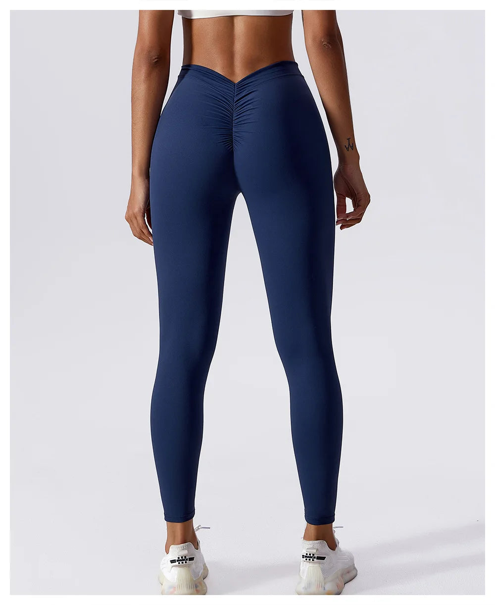 Women Seamless Leggings Sports High Waist Fitness Leggings Push Up Yoga Leggings Push Up Tight Gym Clothing Sports Workout Pants
