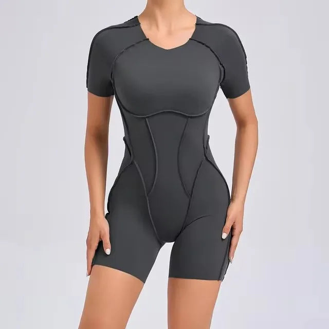 Traje de yoga, traje de fitness, ropa deportiva, conjunto de yoga, mono de una pieza sexy para mujer, ropa deportiva, ropa deportiva para mujer, kit de gimnasio