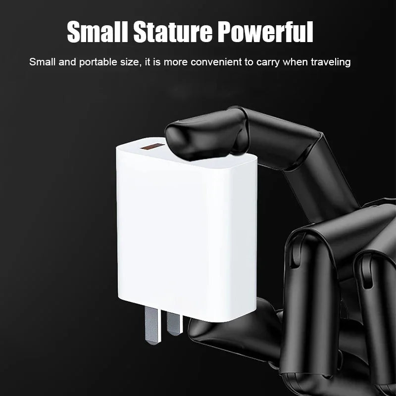 Cargador turbo original Xiaomi de 33 W, carga rápida, adaptador de EE. UU. para Mi 10T, 10S, Poco X5, X3, M5S, F3, Redmi Note 13, 12, Pad Pro, Cargador europeo