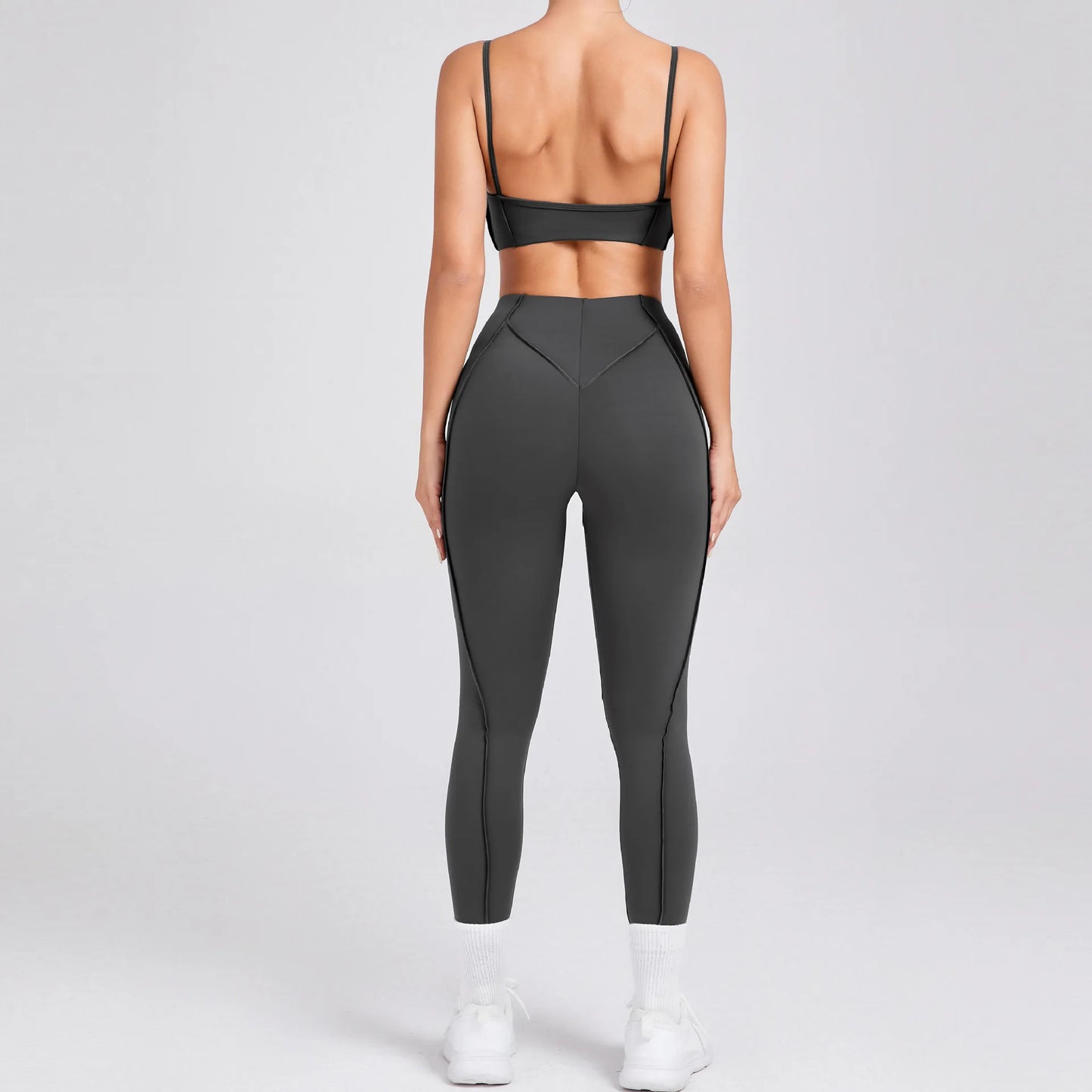 2025 New Yoga Set  2Pcs Sports Suit Women Sexy Workout Bra Suit Running Gym High Waist Legging Quick Dry Tight Yoga Clothing
