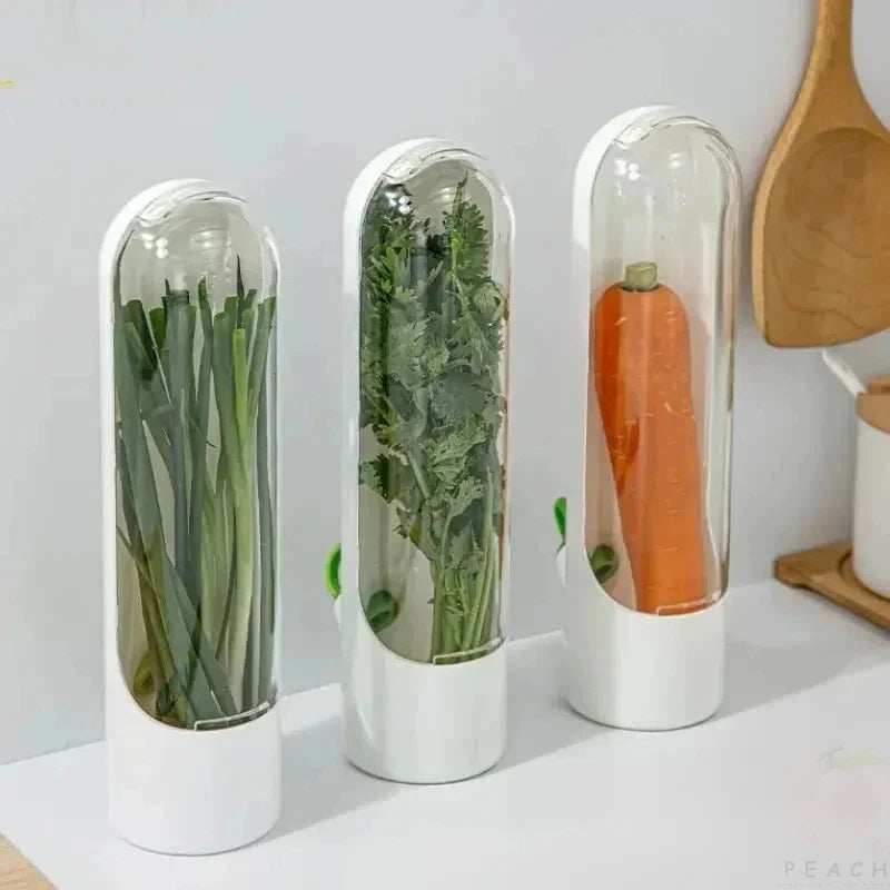 Caja de conservación de verduras frescas de vainilla transfronteriza, a prueba de polvo, antipresión, protección ambiental, dispositivo de conservación de verduras frescas, creativo