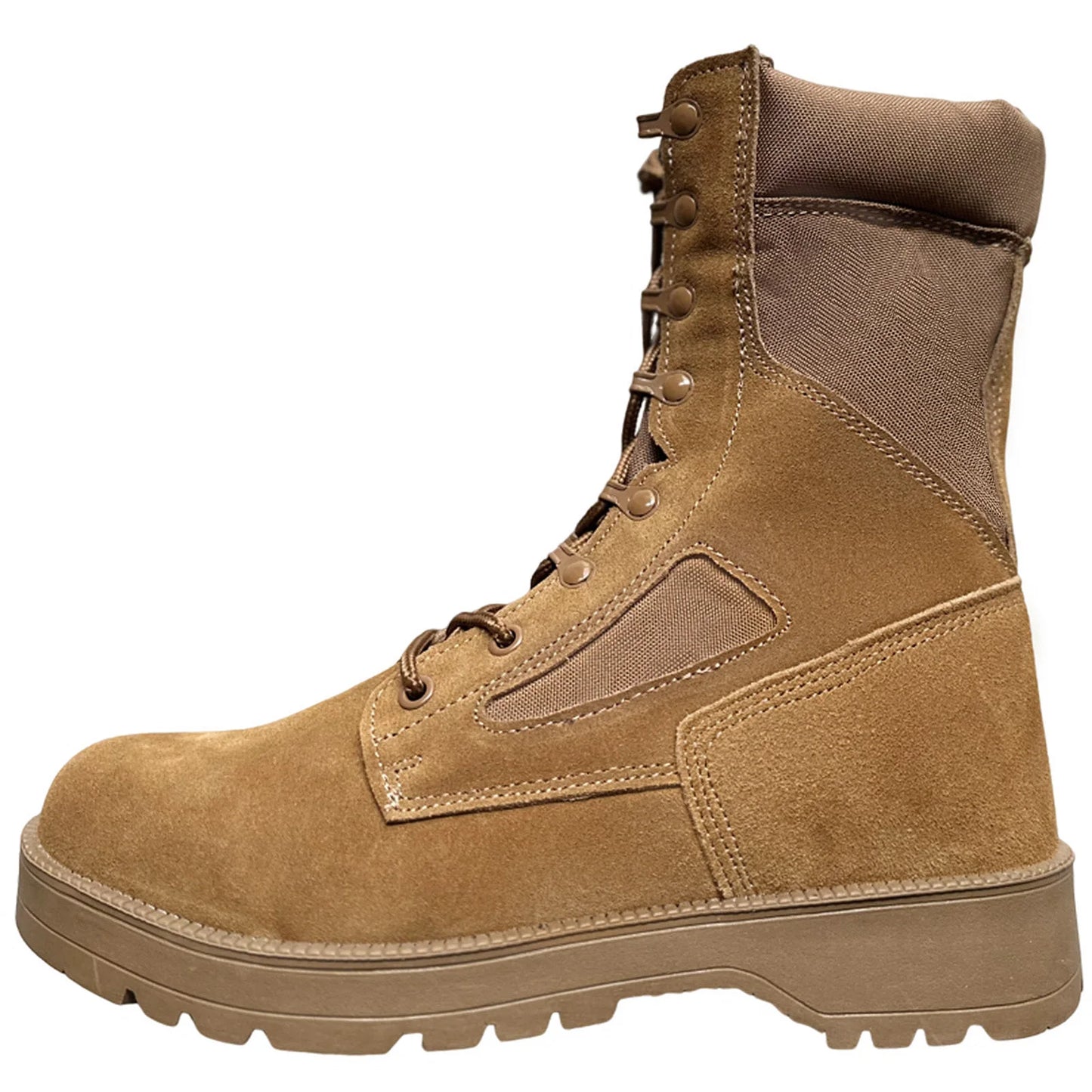 Botas tácticas de cuero para hombre, de nueva marca, para senderismo y actividades al aire libre. Botas transpirables hasta el tobillo.