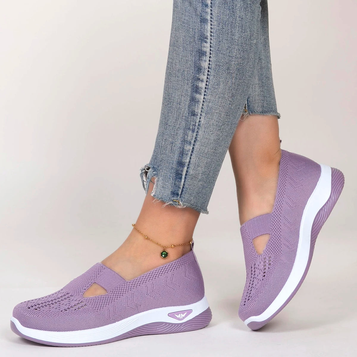 Zapatillas deportivas de primavera para mujer, modernas, transpirables, ligeras, antideslizantes, resistentes al desgaste, informales, planas.