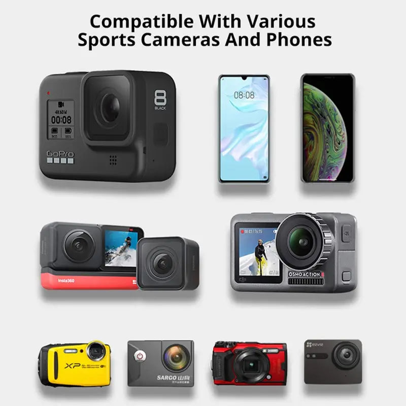 Cinturón de montaje con correa para el pecho para GoPro Hero 9, 8, 7, 6, 5, 4, Insta360 R, X2, DJI OSMO Action Camera, arnés para Go Pro, SJCAM, accesorios EKEN