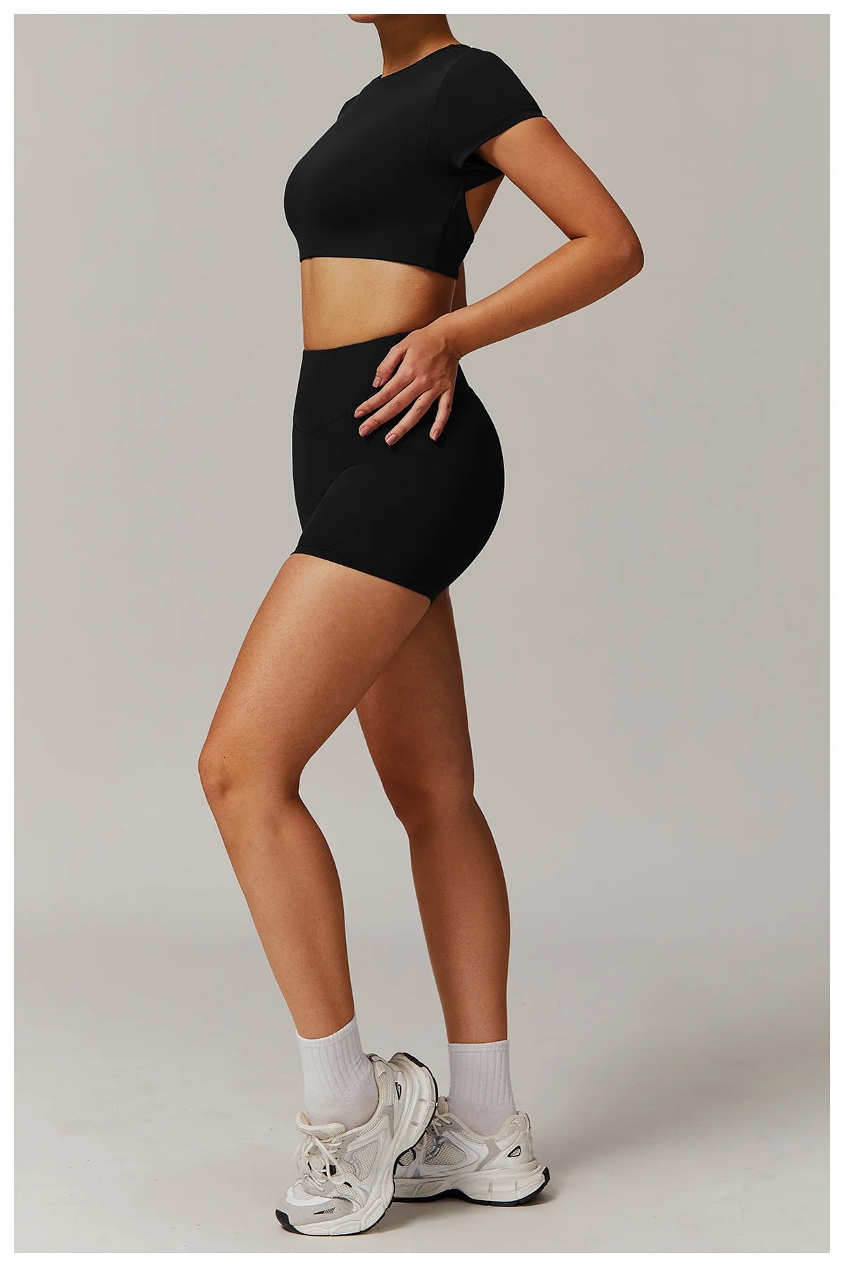 Women's Tracksuit 2PCS Yoga Sets Sportswear Workout Fitness Long Sleeved Sports Bra High Waist Leggings Gym Clothing Sports Suit