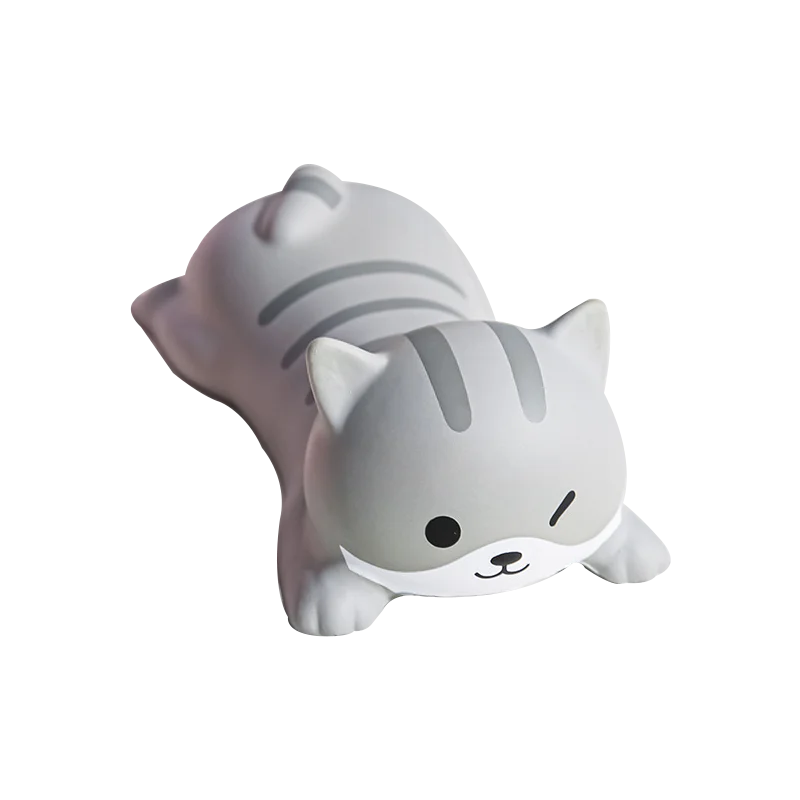Reposamuñecas con forma de animal para ratón, reposabrazos para ordenador portátil, alfombrilla de ratón de escritorio, reposamuñecas con forma de gato, perro, pato, panda, juguetes