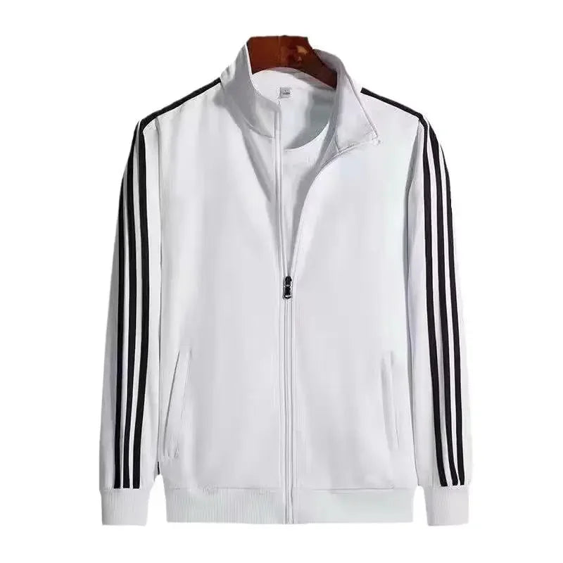 Conjunto deportivo a juego para pareja, primavera y otoño, moderno, para hombre y mujer, chaqueta informal, sudadera y pantalones, conjunto de 2 piezas