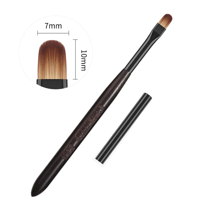 Lápiz de fototerapia con pegamento para uñas, pincel de gel UV, pincel acrílico, pinceles profesionales para decoración de uñas, pinceles para pintar y dibujar, herramientas de manicura.