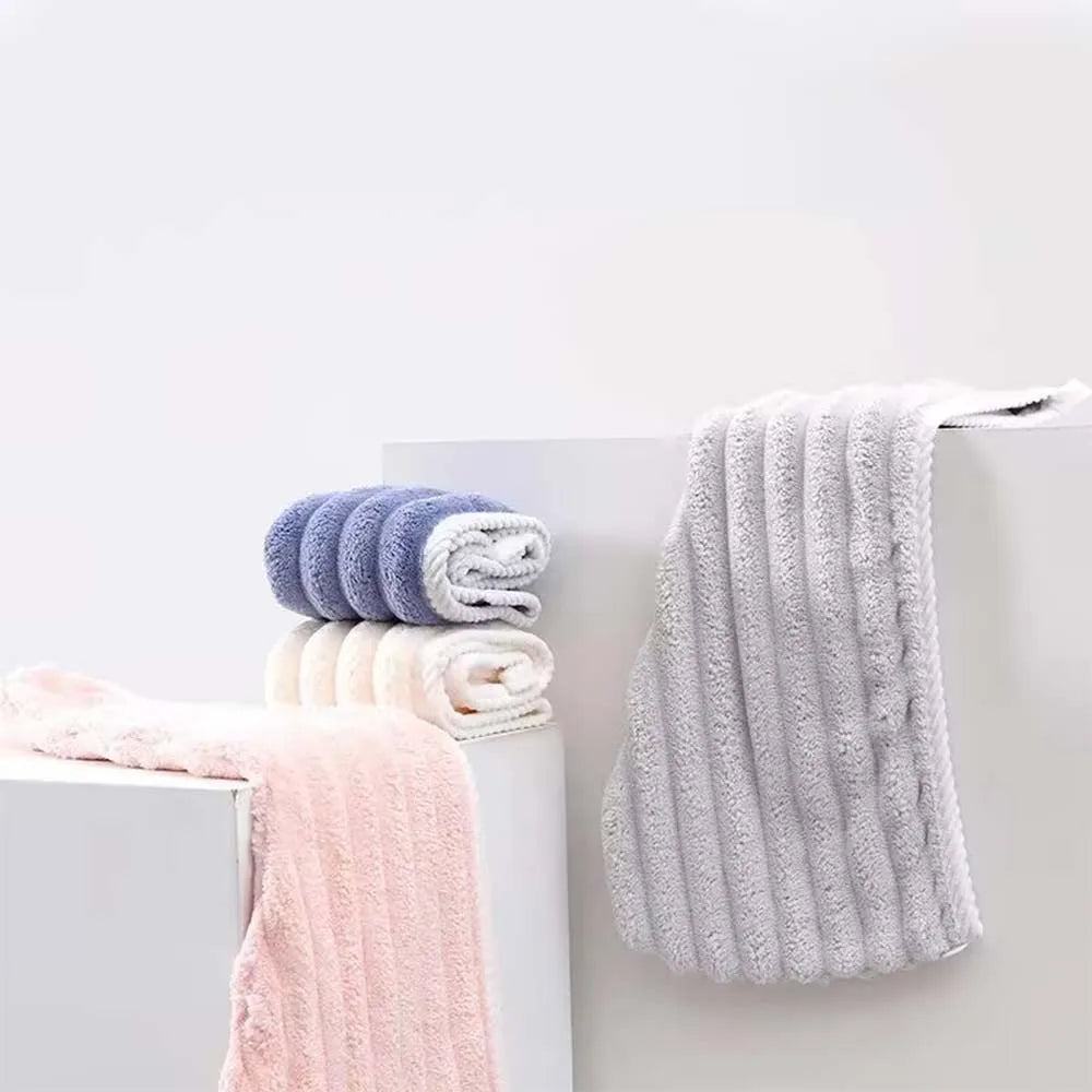Gorro para secar el cabello para mujer, grueso y súper absorbente, gorro de secado rápido, toalla para secar el cabello.