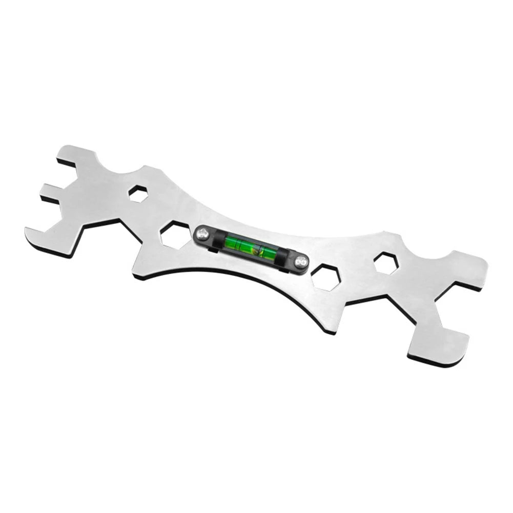 Herramienta de reparación de plomería de 19 x 5,8 x 0,25 cm, herramienta de instalación de ducha, herramienta de plomería manual, uso versátil, diseño liviano