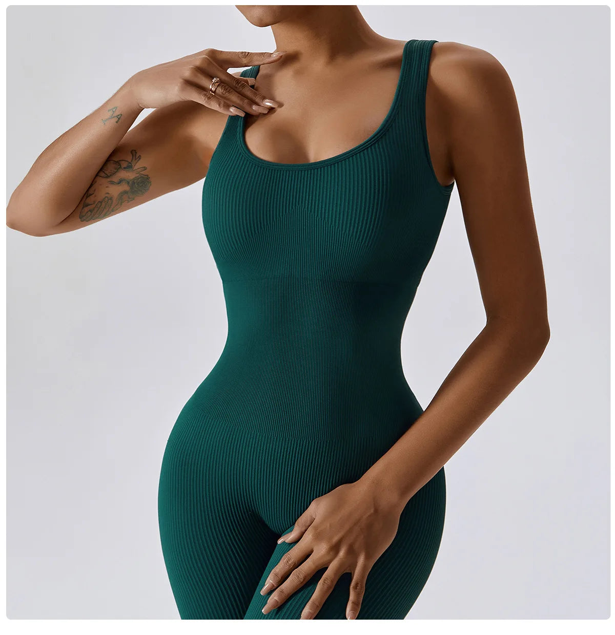 Traje de yoga de una pieza sin costuras de primavera, conjunto de entrenamiento de fitness para danza y tonificación abdominal, mono elástico, ropa deportiva de gimnasio con efecto push up