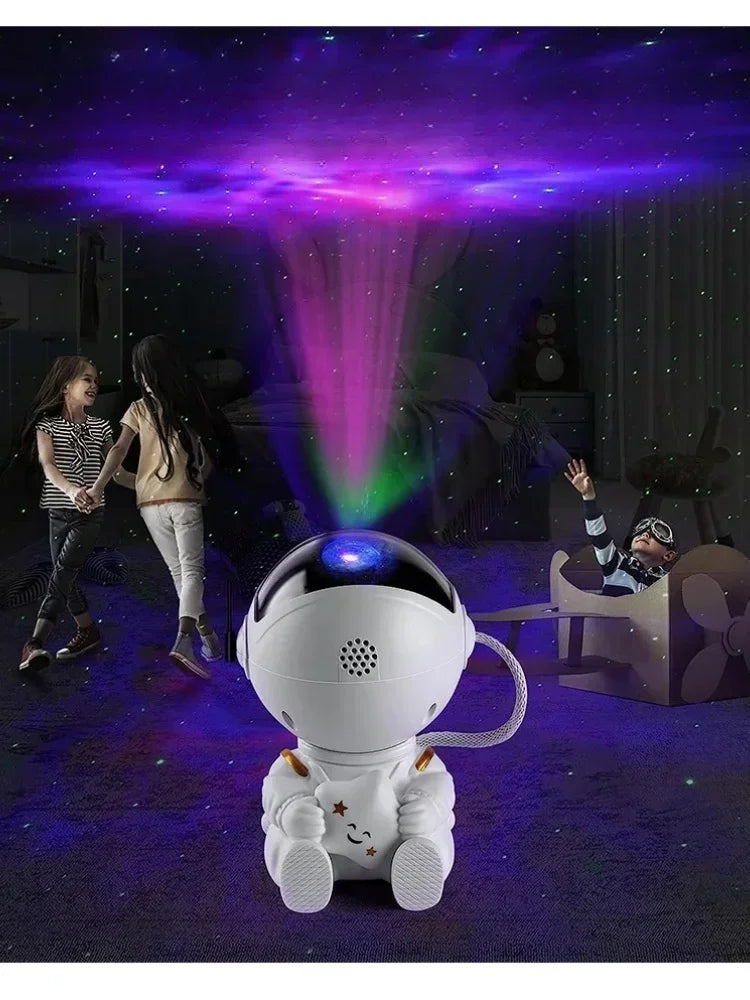 Proyectores de galaxias y estrellas, proyección LED de astronautas, iluminación ambiental, decoración de dormitorios, regalos