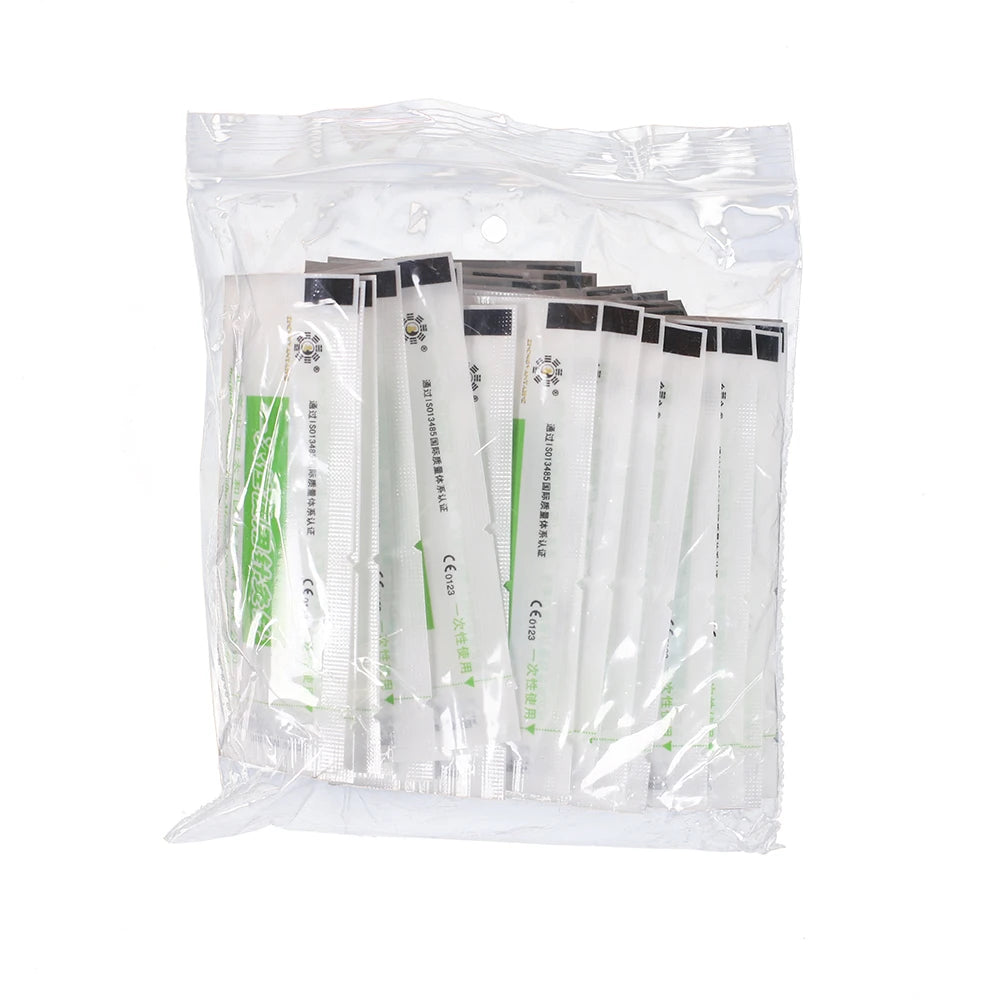 ZHONGYAN TAIHE 2000 agujas de acupuntura estériles desechables con tubo, 4 cajas de agujas para masaje de belleza, microacupuntura facial
