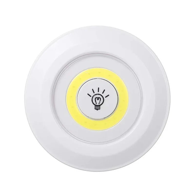 Luz LED regulable para debajo del gabinete con control remoto, funciona con pilas, luces LED para armarios, iluminación de baño, luz nocturna