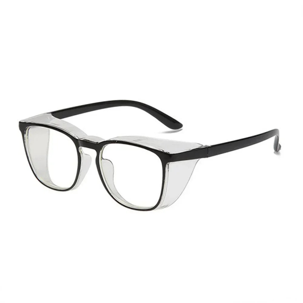 Gafas anti-luz azul para hombres y mujeres, transparentes, a prueba de arena, antichoque, para ciclismo, seguras, con bloqueo de luz azul, protección para los ojos.