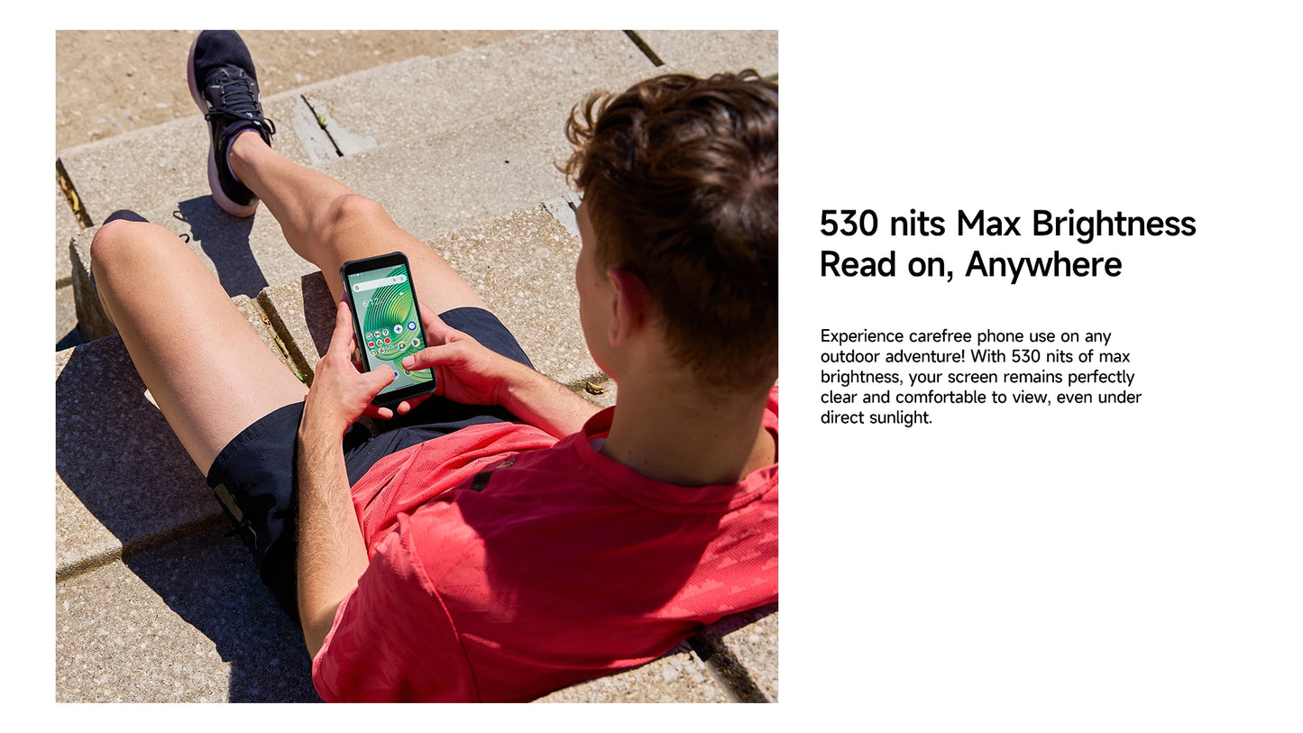 【Estreno mundial】Ulefone RugKing 4G Teléfono resistente Android 15 Hasta 16GB+256GB Smartphone resistente al agua 9600mAh NFC Versión global