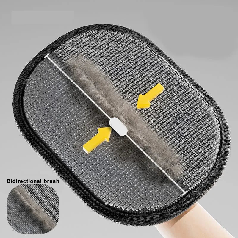 Guantes electrostáticos reutilizables para quitar el pelo de mascotas, cepillo para quitar el pelo de perros y gatos, dispositivo adhesivo, rascador de pelo para el hogar, guantes de aseo para gatos.