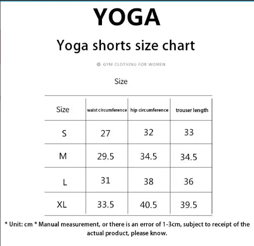 Fitness de verano, pantalones cortos de yoga exclusivos, pantalones de yoga cómodos y sexys, ejercicio, estiramiento, carrera, entrenamiento