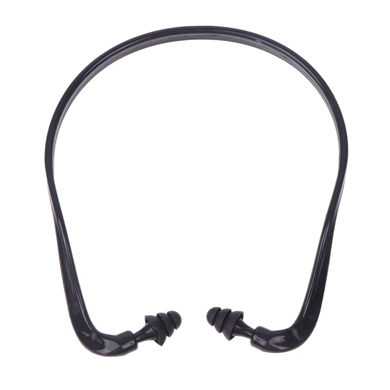 Tapones de silicona suave para los oídos, protectores antirruido para dormir y trabajar, 1 unidad.