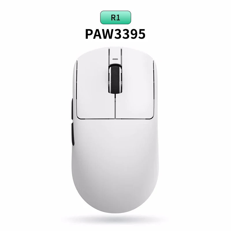 El mejor ratón inalámbrico Vxe Dragonfly R1 SE+ para juegos FPS de larga duración y peso ligero, ergonómico Paw3395 de 2 kHz.
