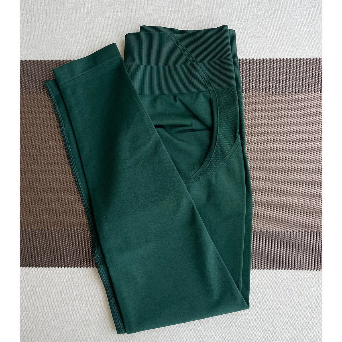 Pantalones deportivos ajustados sin costuras TKITK, leggings de gimnasio para mujer, pantalones de yoga suaves de cintura alta, ropa deportiva para fitness.